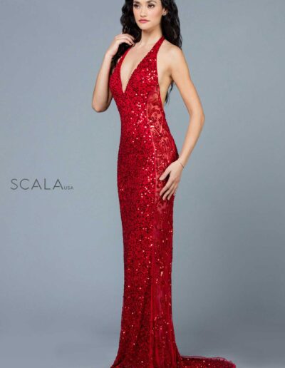 Scala Prom Red
