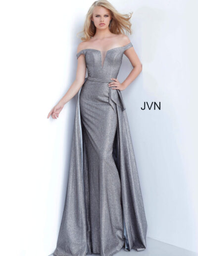 JVN By Jovani Prom Grey Front