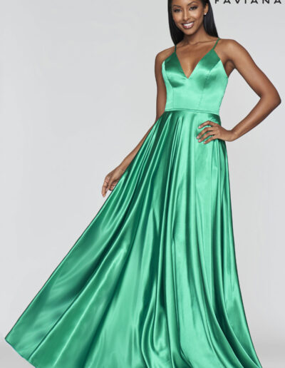 Faviana Prom Emerald Dress