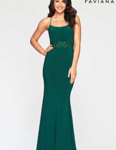 Faviana Prom Evergreen Dress
