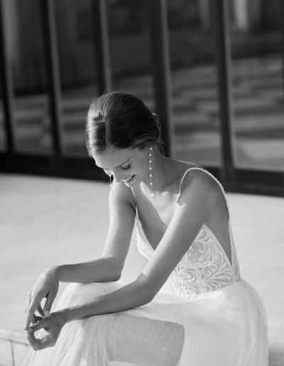 Rosa Clara Bridal Osman black & white
